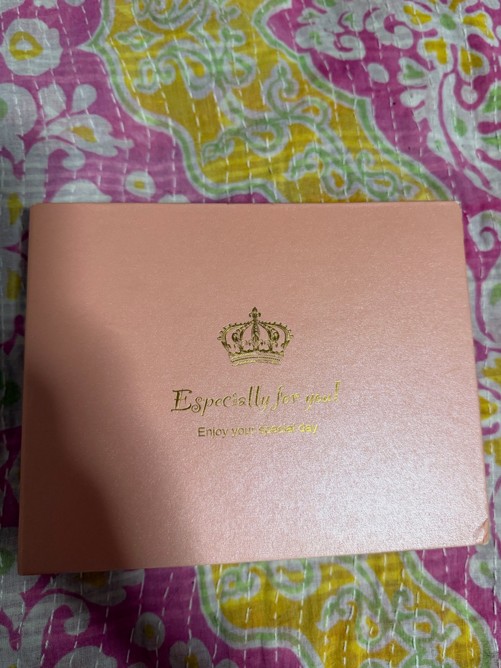 Pink Gift Box For 21st Birthday Comes with 21 Sash, 21 Crown , and 21 candles